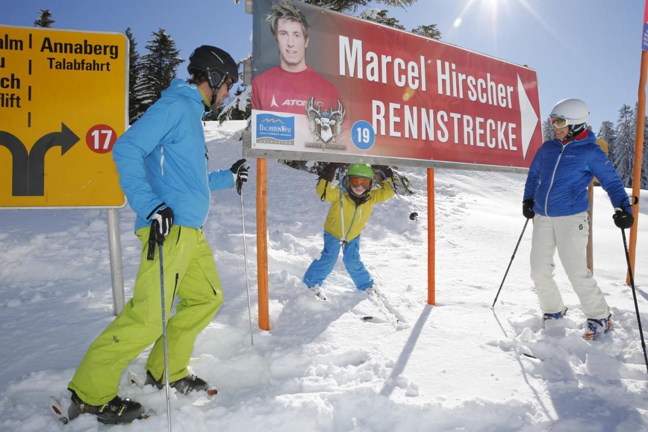 Haus Hornblick Apartman Russbach am Pass Gschütt Kültér fotó