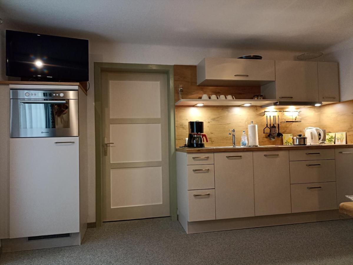 Haus Hornblick Apartman Russbach am Pass Gschütt Kültér fotó